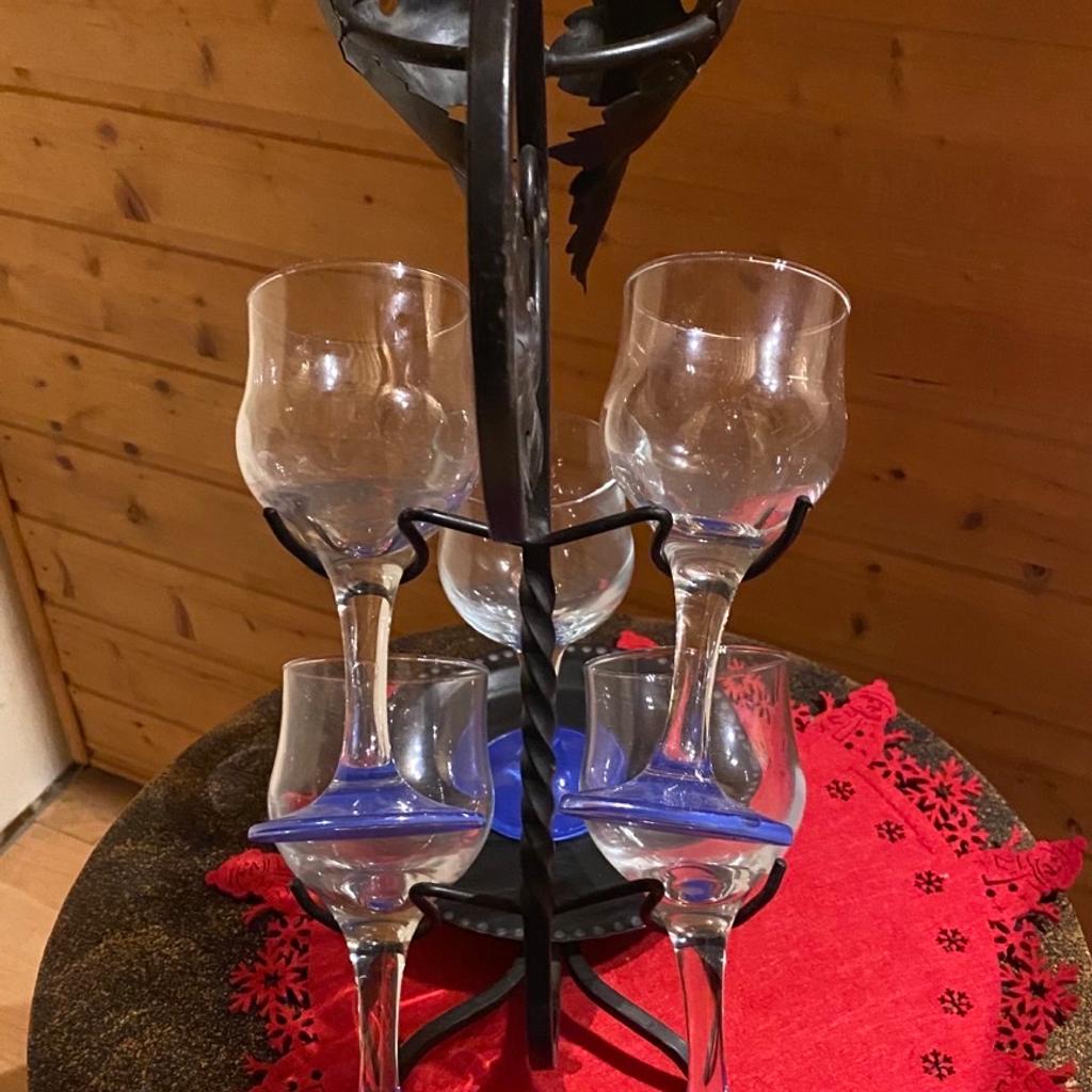Alter Weinheber mit 5 Gläsern in 1110 KG Simmering für € 28,00 zum Verkauf