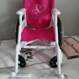 our generation/designer friends wheelchair with Leg cast and bandage 

collection romford Rm7 9ld