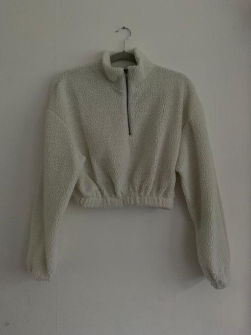 Buy & Sell West Midlands Dudley - Photos for Boohoo Fluffy Zip Up Cropped Jumper