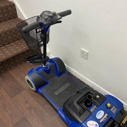 Was working 6 months ago (stored away) as upgraded to a newer model  now  tried starting but won’t start  might need new battery also can’t find the peice which connects the seat so selling as s pairs repair any reasonable offer can take it away