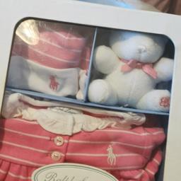 baby girl Ralph Lauren gift set brand new