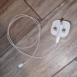 Genuine iPhone 20w type c charger wall plug and cable not been used brought as was going to upgrade to iPhone but stuck with android £20 collection from Bartley green (may deliver locally) no offers as £40 new so half price