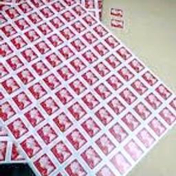 100 x 1st Class Postage Stamps. Brand new. Peel and stick Security type. £48.. You save £28. FREE DELIVERY WITHIN UK.