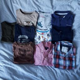 6-7 years old boy bundle
10× sweaters and hoodies
6× short sleeve t-shirts
2× long sleeve shirts
2× short sleeve polo t-shirts
4× trousers (long)
3× shorts
2× jackets
Different brands, Ted Baker, Next, Fat Face etc.,
Collection from Loughton, Essex
Thank you