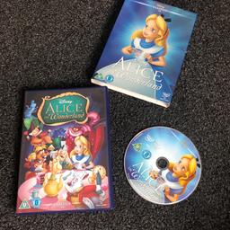 Alice in Wonderland DVD
Comes in sleeve
Good condition 
From smoke and pet free home 
Pick up Normanton wf6 
Can post 
£2
More dvds been added please take a look