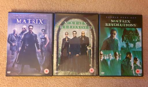 Buy & Sell Merseyside Wirral - Photos for THE MATRIX TRILOGY DVD SET IN MINT CONDITION