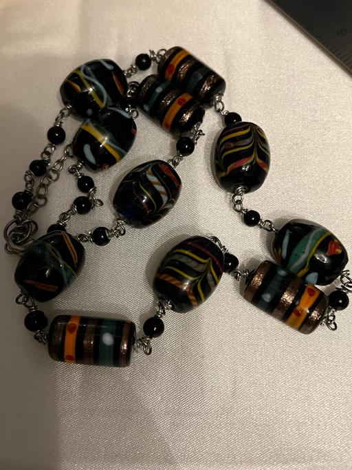 Buy & Sell Caerphilly - Wales Pontlottyn - Caerphilly - Photos for VINTAGE 1960s GLASS BEADS NECKLACE VENETIAN?