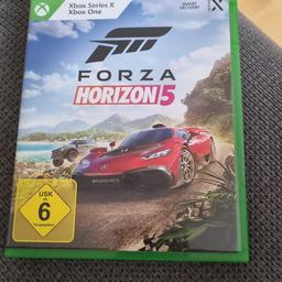 Verkauft wird ein neuwertiges Forza Horizon 5 für die Xbox Series X bzw One