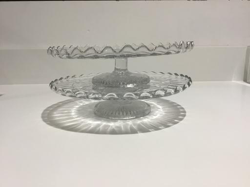 Buy & Sell Suffolk East Suffolk - Photos for Vintage Glass Matching Cake Stands