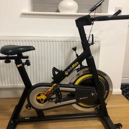 Hardly used spin bike…very good condition…collection from DA1.