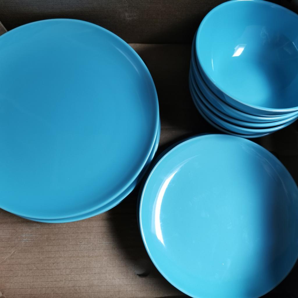 Ikea blue dinnerware set /plates / bowls in DE21 Derby für 20,00 £ zum Verkauf Shpock DE