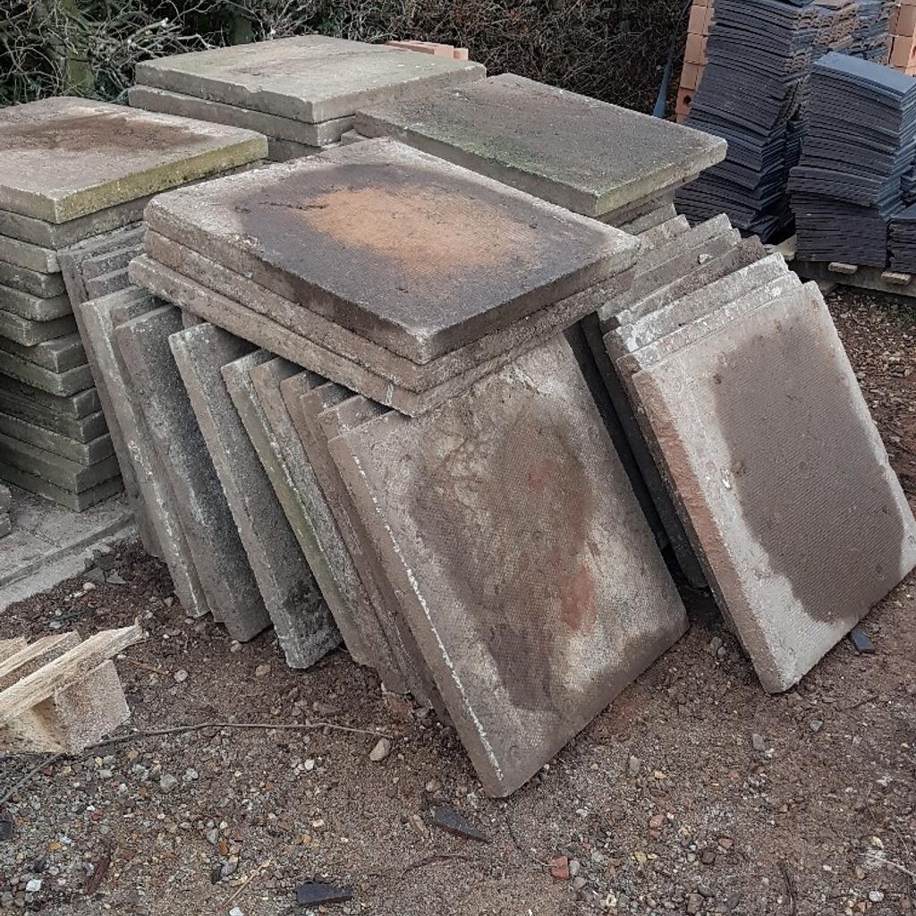Secondhand Concrete paving slabs in WV6 Wolverhampton for £250.00 for