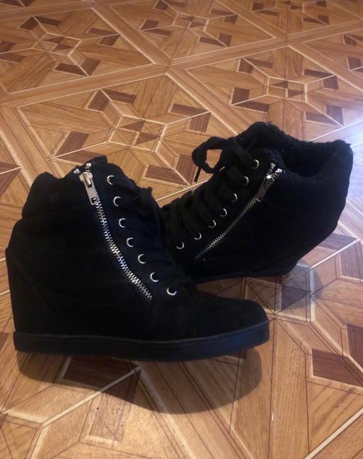 Buy & Sell Merseyside Sefton - Photos for Ladies size 6 Wedge Boots Black