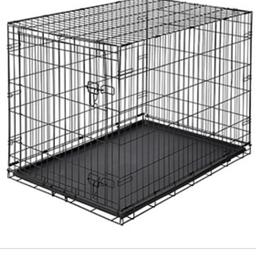 Large pet cage from pets at home, single door, purchased for £52 and only used for a few times over night so in brand new condition

H77.47 x W72.39 x D107.9cm
