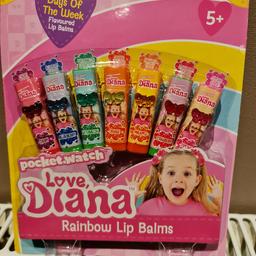 days of the week flavoured lip balms