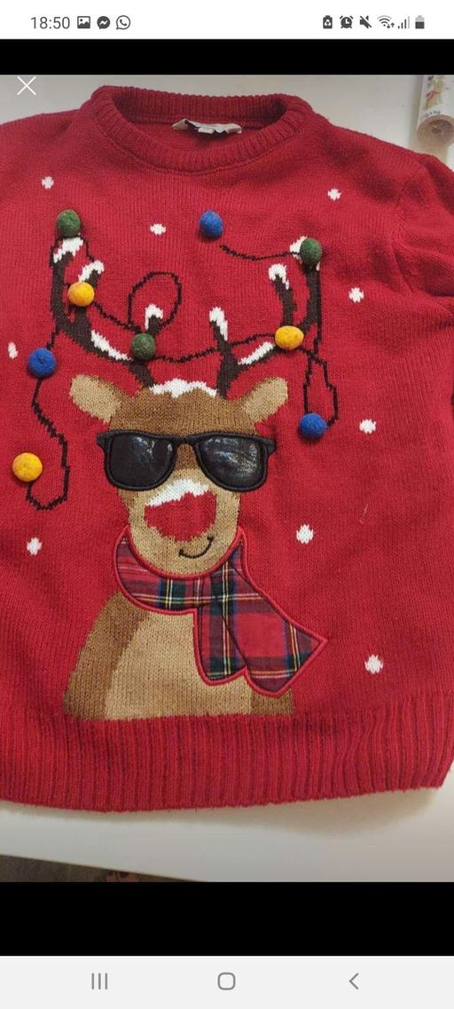 Buy & Sell Essex Braintree - Photos for lovely kids light up Christmas jumper age 9-1