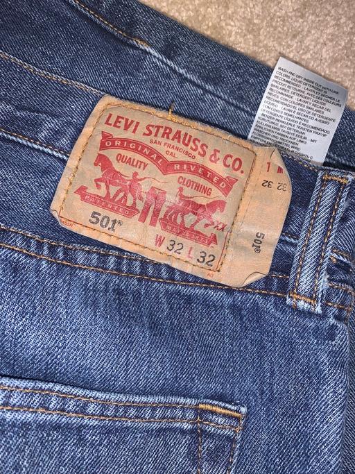 Buy & Sell Hertfordshire Welwyn Hatfield - Photos for Levi mens 501 jeans 32x32inch