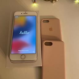 Apple iPhone 8 64GB, Silver. No charger. Just phone and boxed with Two silicone case
Full working order
Collection from Branston