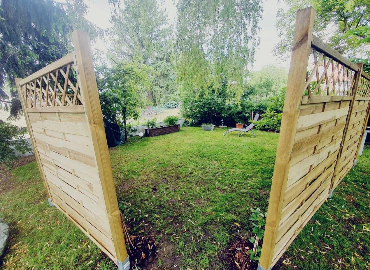 4 Sichtschutzwände Holz, Garten in 16547 Birkenwerder für 70,00 € zum