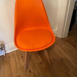 Solid wood ABS padded chair 
Hardly  used