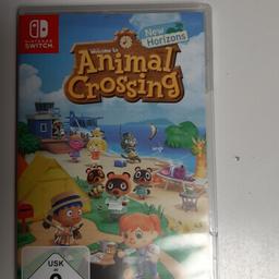 Verkaufe das Spiel "Animal Crossing" für die Nintendo Switch. Sehr gut erhalten, da es ein Geschenk war und kaum gespielt wurde.