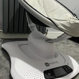 Selling as no longer needed, would love to keep it however I simply do not have the room or storage.
Worth 3X the amount then what I’m selling

Baby would sleep in this for hours literally!
Way better then a bouncer, simply put in and turn on and away you go.

Calms your baby thanks to 5 different motions
Can be used from birth until baby can sit up unassisted
Built-in sounds and MP3 plug-in will soothe your little one.