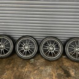 OZ racing ultraleggera alloy wheels, 5 X 112

Removed off my 2015 Audi S3

Great condition, stunning alloys.

Tyres included free of charge