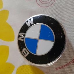 Set of 4 x 7cm Wheel Centre Caps Fits BMW in Blue and White