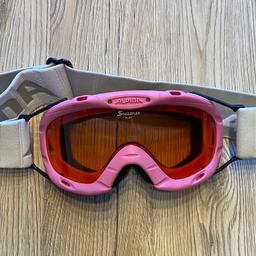 Alpina Skibrille! Einmal getragen