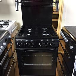 new world 50cm gas cooker with high level grill