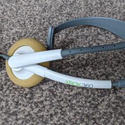 Xbox 360 white headset. 
collection from Wolverhampton or delivery can be arranged