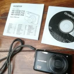 Verkaufe die kleine Digitalkamera von Olympus vg-130 in schwarz. 14 Megapixel
Mit usb ladekabel, Schnur, software cd, und Anleitung. Mit fach für akku und sd speicherkarte.
Warscheinlich defekt oder akku funktioniert nicht. Das konnte ich leider noch nicht herausfinden. Entweder reparieren oder akku neu
Keine Garantie und Keine Rücknahme