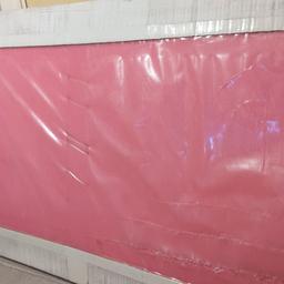 New wrapped pink headboard. Comes complete with struts and easy to fit.
Collection bl3