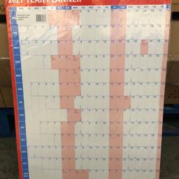 MOUNTED YEAR PLANNER FOR 2021 AND AN EXTRA MONTH FOR JANUARY 2022.

CHEAP WALL MOUNTED PLANNER FOR THE NEW YEAR.

BUY MORE THAN 1 FOR EXTRA DISCOUNTS. 

COLLECT FROM ACCRINGTON LANCASHIRE