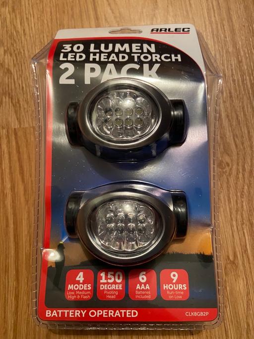 Buy & Sell Pease Pottage Mid Sussex - Photos for 2 pack head torch