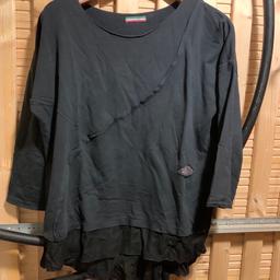 Verkaufe Oberteil / Sweater in der Farbe Schwarz mit Pailletten 
Gr.L