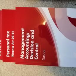 AAT Level 4  Diploma in Accounting
All books are new and unused
See pictures for condition and description
Collection preferred