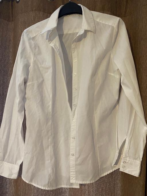 Buy & Sell Hertfordshire Broxbourne - Photos for Ladies White Polyester & Cotton Blouse