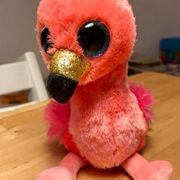 Neupreis lag bei 8€; neu und mit Etikett; NEU - Pink Flamingo Gilda, 15cm; Kuscheltier
