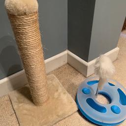 Free cat scratching post and cat toy , our cat has never really used them.
Collection only from Yardley near Bilton Grange
