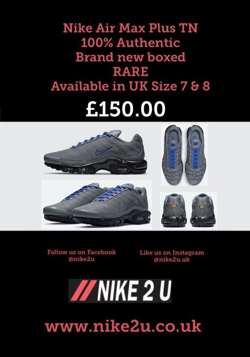 Buy & Sell West Midlands Birmingham - Photos for Nike TN Air Max Plus originals UK 7 New