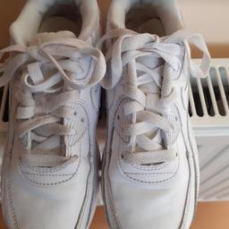 White air max trainers size 2. very good condition.

Collection only
