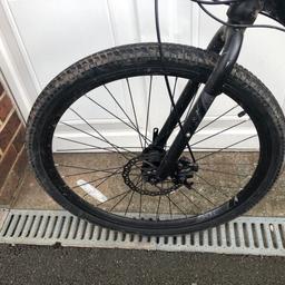 Carrera mountain bike over all good condition had bear trap pedals fitted brakes good but gears need attention but still working reason for sale new bike for Christmas and need the room and questions feel free to ask collection only