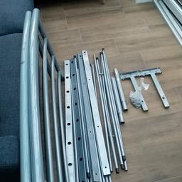 Metal strong single bed

Good condition

All parts available

Easily assemble and transport

Collection only from B92 9JJ
NO OFFERS PRICED FOR QUICK SALE 