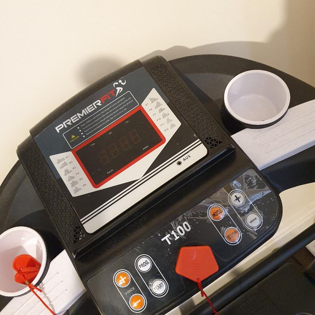 Premier Fit T100 Motorised Treadmill - As New in BD6 Bradford for £100. ...