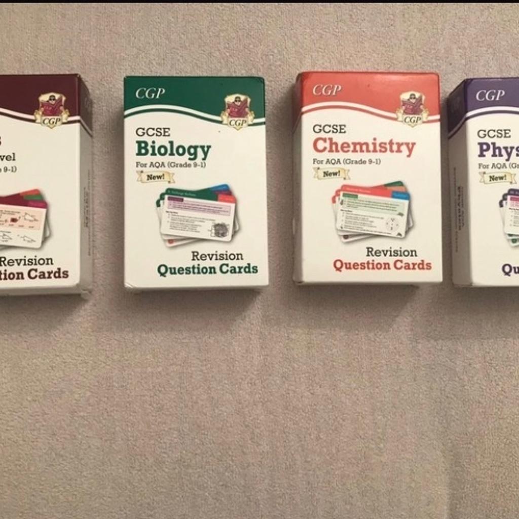 GCSE Revision Flash Cards AQA Biology in N12 London for £3.60 for