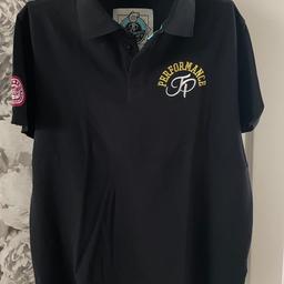 Ich verkaufe ein neues, ungetragenes Polo-Shirt von JP Performance in Größe XXL.
Etikett wurde entfernt weil es ein Geschenk war.