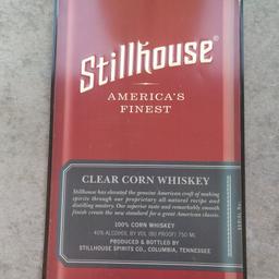 Stillhouse whisky large embossed metal tin bar sign, great addition for man cave etc,I brought this back from a pub in USA,so you cannot get these over here in the UK.