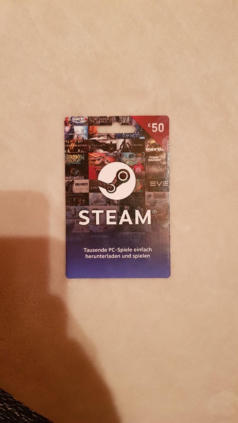 Steam Gutscheinkarte in 09217 Burgstädt für 40,00 € zum Verkauf Shpock DE