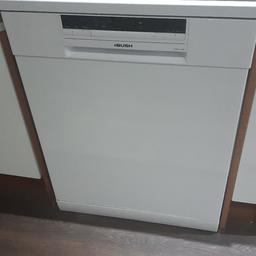 dish washing machine
bush
white
cuttlery rack at top
2 pull put units plenty of dish washing space
not used very much so selling as need the space
from a very clean, pet and smoke free home